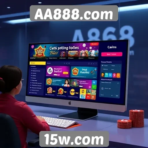 Interface do usuário do AA888.com é elogiada